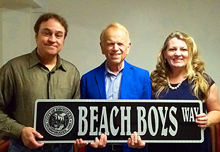 Beach Boys Al Gomes Big Noise Connie Watrous Al Jardine Street Sign