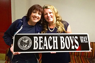 Beach Boys Al Gomes Big Noise Connie Watrous Concert Sign